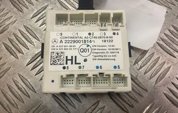 Mercedes-Benz GLC X253 C253 Door control unit/module A2229001814
