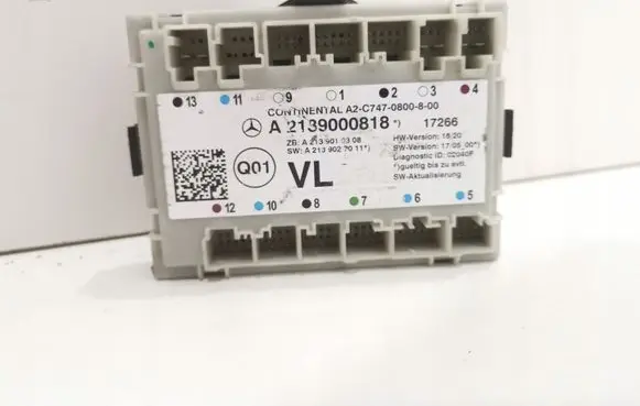 Mercedes-Benz E W213 Door control unit/module a2139000818