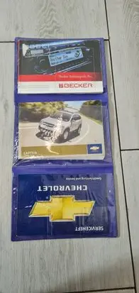 Chevrolet Captiva Owners service history hand book 