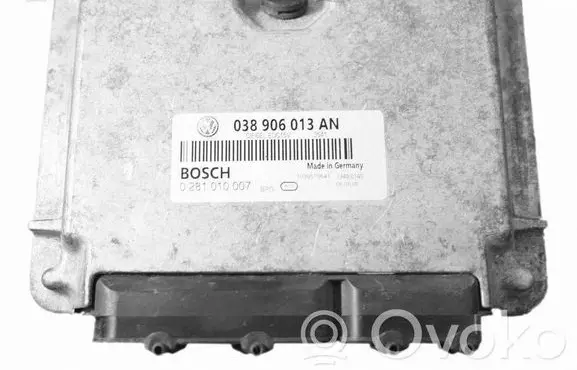 Volkswagen Caddy Engine control unit/module 038906013AN