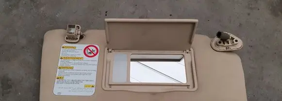 Subaru Tribeca Sun visor