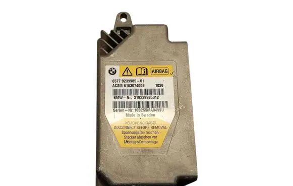 BMW 5 F10 F11 Airbag control unit/module 9239985 65779239985 618307400E