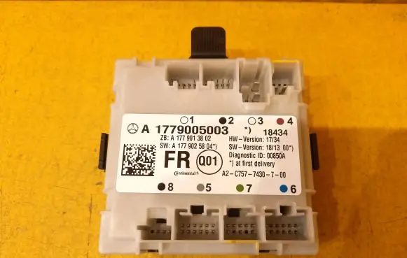 Mercedes-Benz A W177 Door control unit/module A1779005003 A1779025804 A1779013802