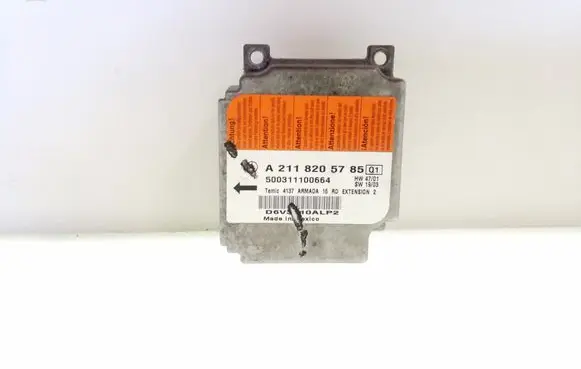 Mercedes-Benz E W211 Airbag control unit/module A2118205785