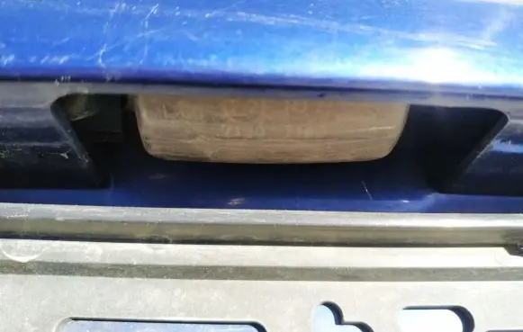 Peugeot 206 Number plate light