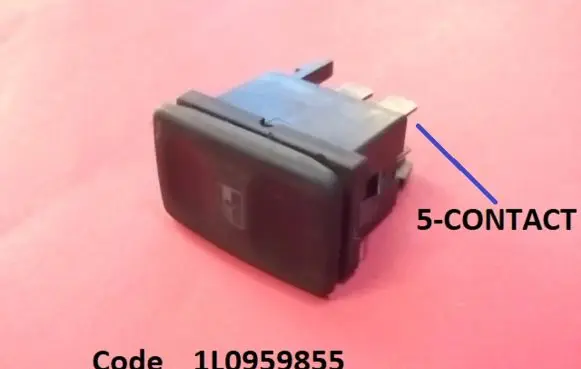 Seat Toledo I (1L) Electric window control switch 1L0959855