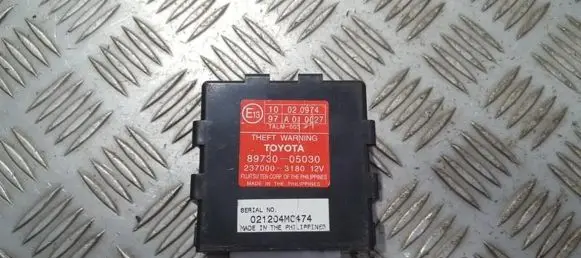 Toyota Avensis T250 Alarm control unit/module 8973005030 021204mc474