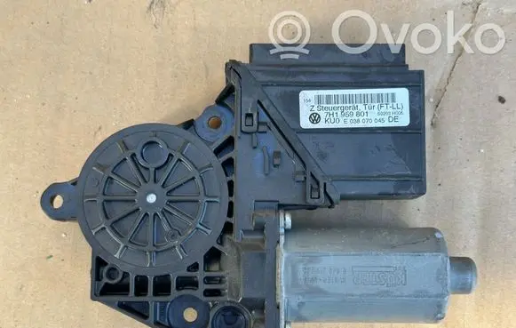 Volkswagen Transporter - Caravelle T5 Front door window regulator with motor 7H1959801
