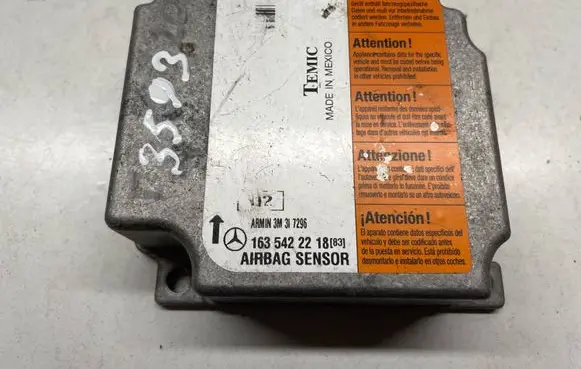 Mercedes-Benz ML W163 Airbag control unit/module 1635422218 A1635422218