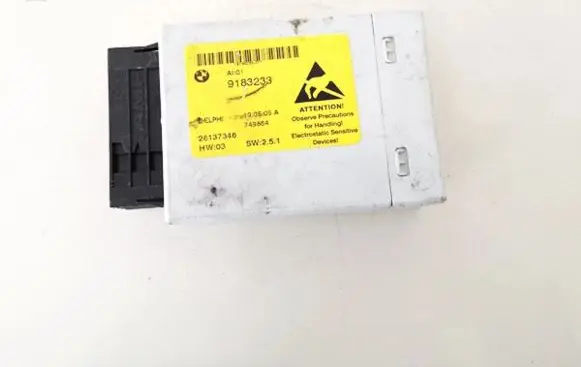 BMW 5 E60 E61 Other control units/modules 9183233 28137346