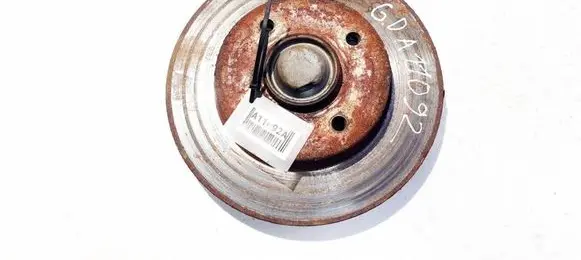 Citroen C4 I Rear brake disc NEVENTILIUOJAMAS