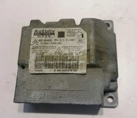 Citroen C6 Airbag control unit/module 9661384680