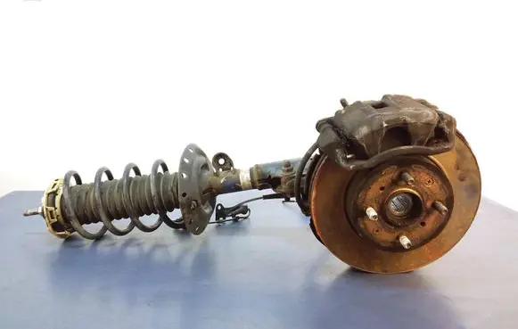 Front wheel hub spindle knuckle