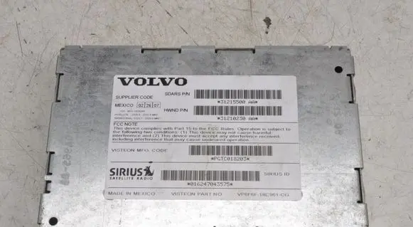 Volvo XC90 Head unit multimedia control 31210230