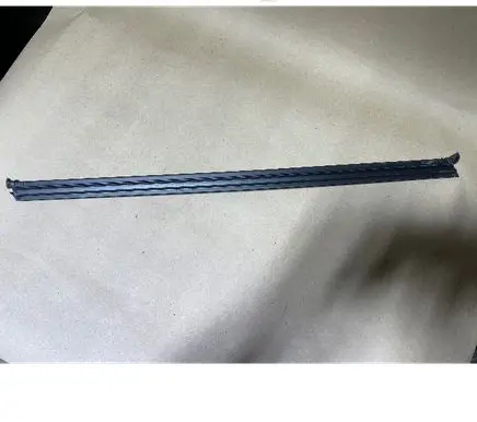 Volkswagen ID.3 Rubber seal loading door window/glass 10a837479a
