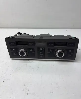 Audi A6 S6 C6 4F Climate control unit 4F1820043J 4F0910043 5HB00883304