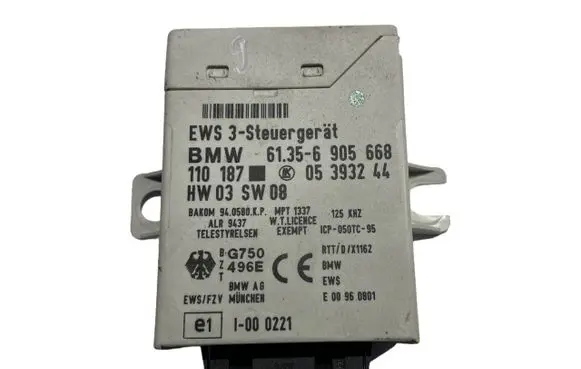 BMW 5 E39 Immobilizer control unit/module 6905668 61356905668 05393244