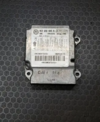 Volkswagen Golf Plus Airbag control unit/module 1K0909605R 06060205B 5WK43412