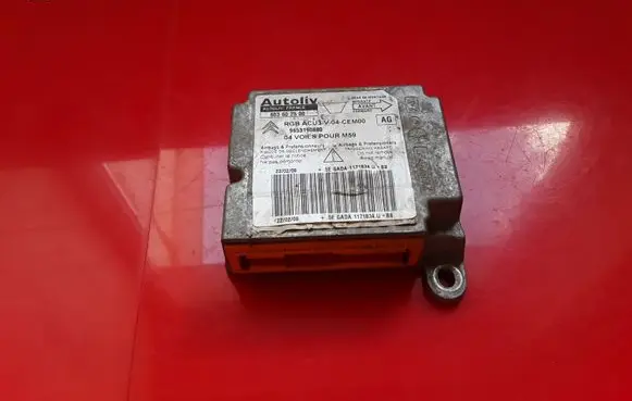 Peugeot Partner Airbag control unit/module 9653190880 603602500 1171834U