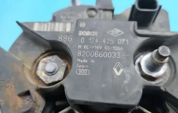 Renault Clio III Generator/alternator 0124425071 IMPRK1528460