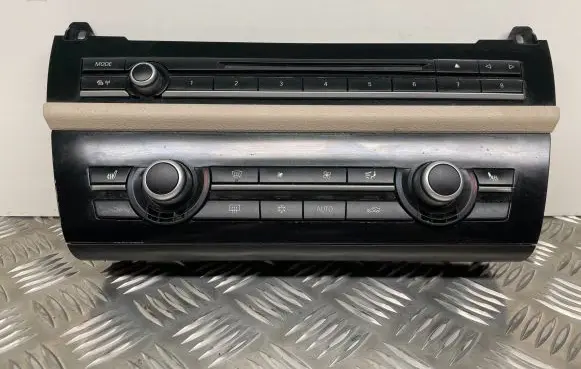 BMW 5 F10 F11 Climate control unit 9263757