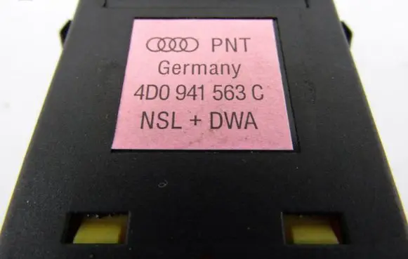 Fog light switch