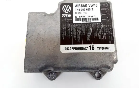 Seat Alhambra (Mk2) Airbag control unit/module 7N0959655B