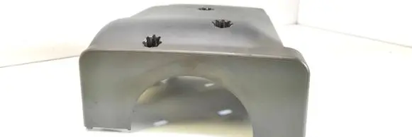 Steering wheel column trim