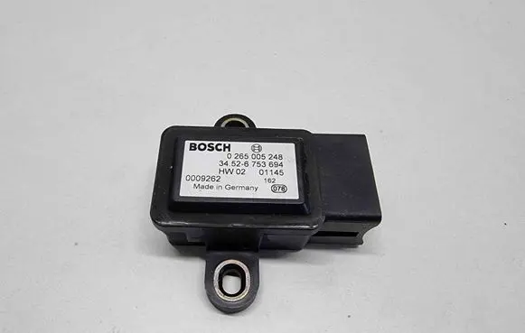 BMW 5 E39 ESP acceleration yaw rate sensor 34526753694 0265005248 HW0201145