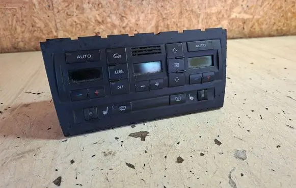 Audi A4 S4 B6 8E 8H Climate control unit 8E0820043AD 1233293