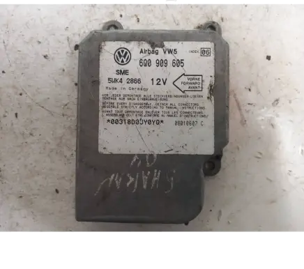Volkswagen Sharan Airbag control unit/module 6Q0909605 08010607C 5WK42866