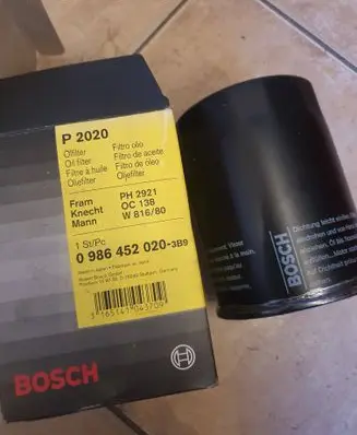 Mazda 626 Oil filter cover 0986452020 P2020 PH2921
