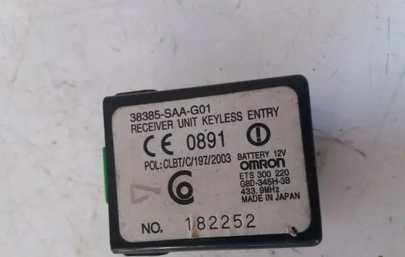 Honda FR-V Immobilizer control unit/module 182252 38385SAAG01