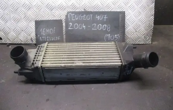 Peugeot 407 Intercooler radiator 9657073480