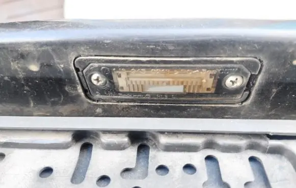 Volkswagen Polo IV 9N3 Number plate light