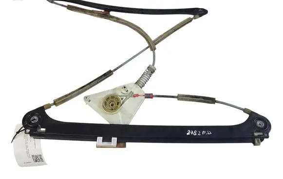 Front door window regulator with motor