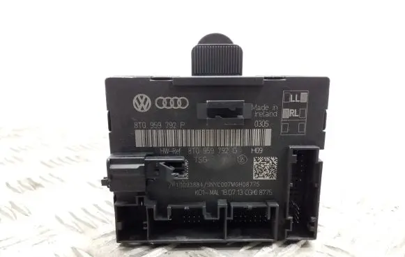 Audi A5 8T 8F Door control unit/module 8T0959792P 1J0973332A