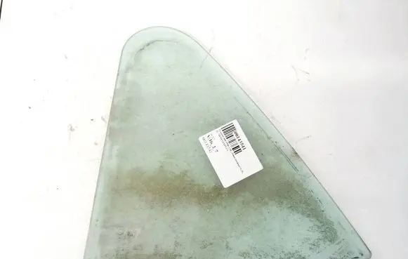 Rear vent window glass
