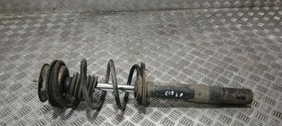 Front shock absorber with coil spring