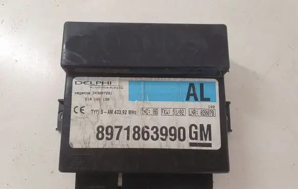 Opel Frontera B Comfort/convenience module 8971863990