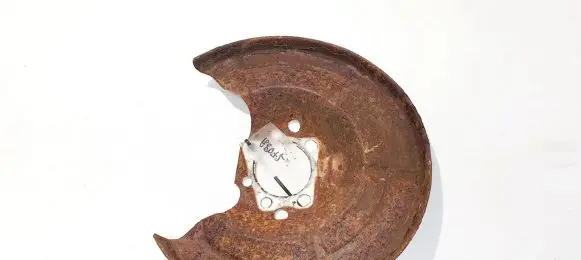 Opel Zafira B Rear brake disc plate dust cover 