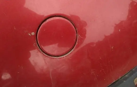 Citroen C4 I Rear bumper row hook cap/cover 