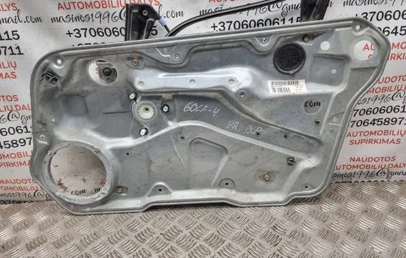Volkswagen Golf IV Front window lifting mechanism without motor 1J4837756B