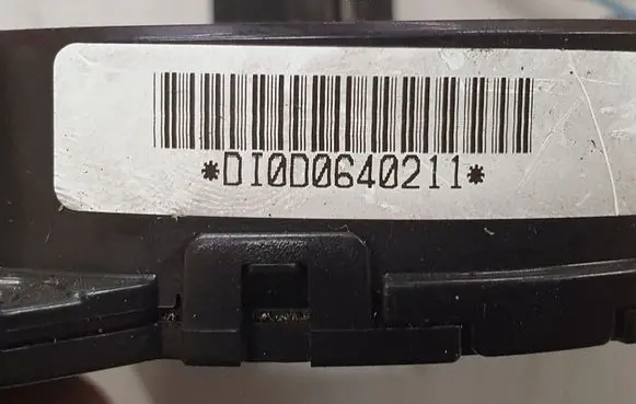 KIA Sportage Airbag slip ring squib (SRS ring) DO0D0640211