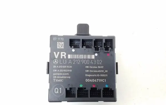 Mercedes-Benz E W212 Door control unit/module A2129004302