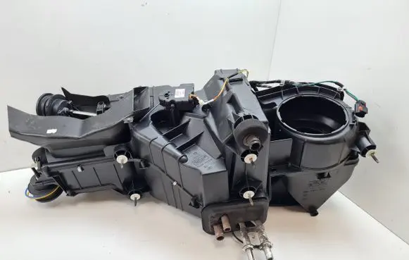 Interior heater climate box assembly