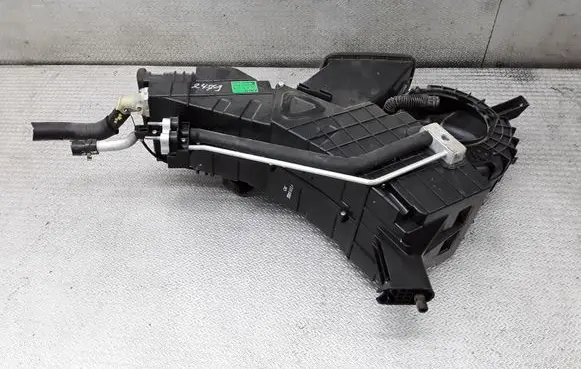 Interior heater climate box assembly