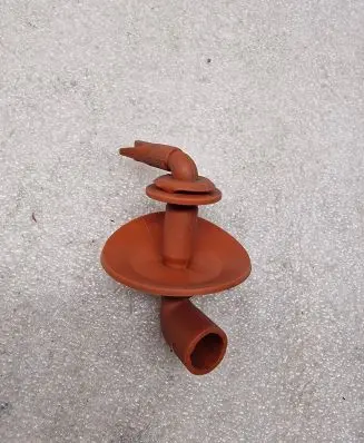 Cabin air duct channel