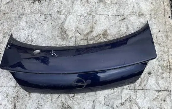 Trunk door license plate light bar