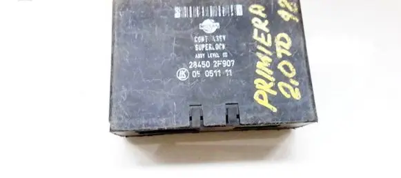 Nissan Primera Other control units/modules 284502f907 05051111